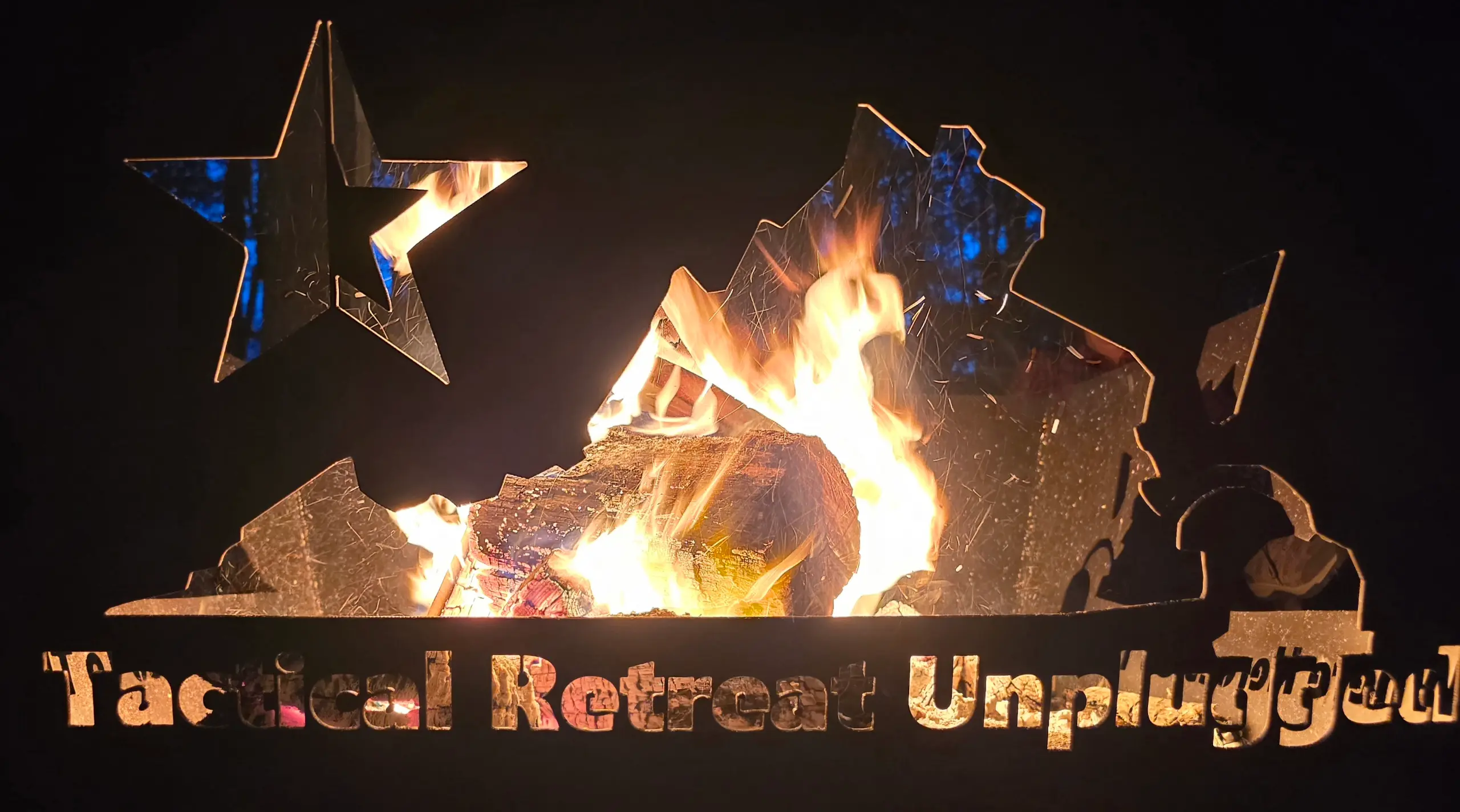 fire pit, tactical retreat